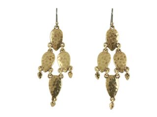   .00 NEW Lucky Brand Paisley Hammered Chandelier Earrings $29.00 NEW