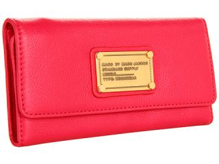 marc by marc jacobs classic q long trifold $ 198