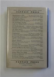 The Book of Ptath A E Van Vogt Fantasy Press 1st Ed 1947 DJ