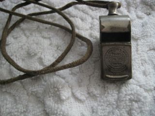 Vintage Spalding Whistle Sports A G Spalding Bros
