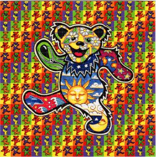 Dancing Bears Perforated Grateful Dead Blotter Art