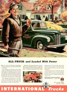 Handy Mans Pickup in 1945 International Trucks Ad