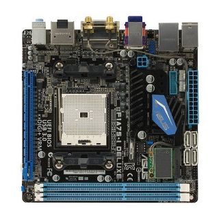   DELUXE FCH (Hudson D3) AMD A75 Socket FM1 Mini ITX AMD Motherboard