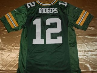 Aaron Rodgers Packers 2012 on Field Jersey Size 52 2XL