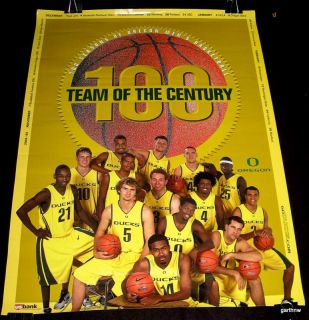 Oregon Ducks 2004 05 Basketball Poster Aaron Brooks