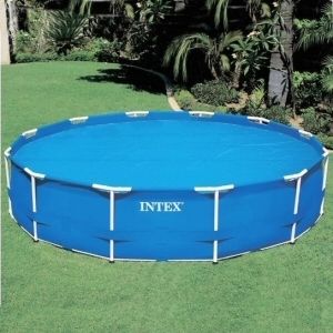   Solar Cover 12 ft Above Ground Pool Debris Cover Water Heater