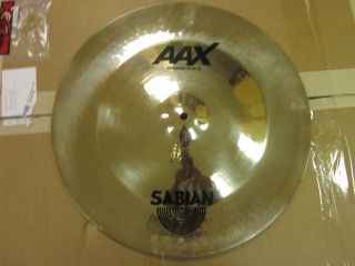 Sabian AAX 18 China / Chinese Cymbal Brilliant Finish   Used