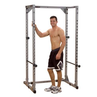   Solid Powerline Power Squat Weight Rack Cage Gym Machine System