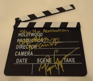 Step Up Revolution Cast Signed Movie Clapboard w COA