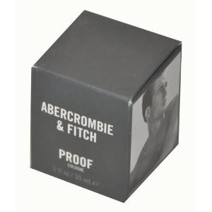 Brand New Mens Abercrombie & Fitch Proof Cologne 1 oz