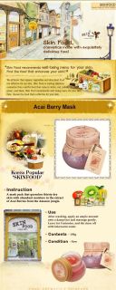 SKINFOOD] Acai Berry Mask 100g Fast Shipping SKIN FOOD BRINGBRINGSHOP