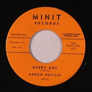 RARE Soul 45 Aaron Neville Every Day Minit Hear