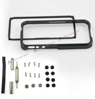 For iPhone 4 4G Aluminum Blade Element Metal Bumper Cover Case 1 10 