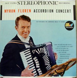 Myron Floren Accordion Concert LP Vinyl DLP 25 315 VG