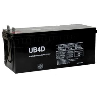 12v 200ah sla sealed lead acid battery universal ub4d 45965