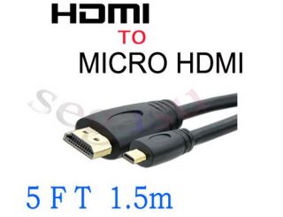   HDMI to HDMI Cable for Blackberry Playbook Motorola Xoom Acer