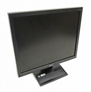 Acer V173 V173B 17 Flat Panel LCD Display Monitor VGA