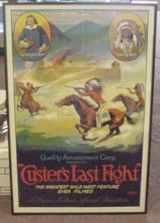 Custers Last Raid was originally released in 1912, and re released 