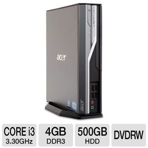 Acer Veriton VL4618G Ui32120W Desktop PC   Intel Core i3 2120 3.30GHz 