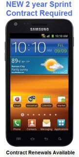 Activation Required NEW Contract  Samsung Galaxy S II Epic 4G Android 