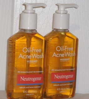 Neutrogena Oil Free Acne Blemish Body Wash Liquid Soap 6 FL oz 177ml 