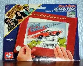 Etch A Sketch Action Pack DUKES OF HAZZARD Ohio Art   6 Screen Set 