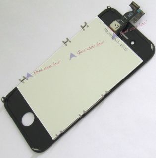 Black LCD Display Glass Touch Digitizer Assembly for iPhone 4S 4GS 