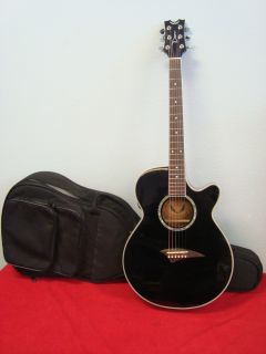   Performer Series Acoustic/Electric Guitar (Classic Black) with Case