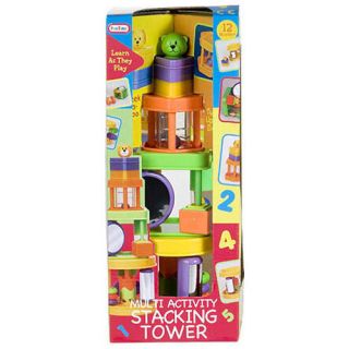 New Fun Time Multi Activity Stacking Tower Toy for Baby