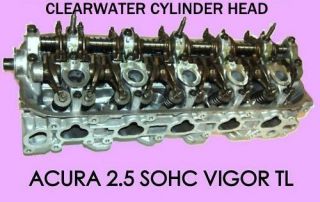 Acura Vigor TL 2 5 5 Cyl Cylinder Head Complete wth Cam