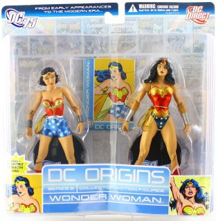   Direct DC Origins Series 2 Wonder Woman 7 Action Figure 2 Pack