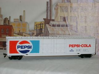 RARE Pepsi Cola 62 Double Door Box Car Tyco HO Scale Train Mint 