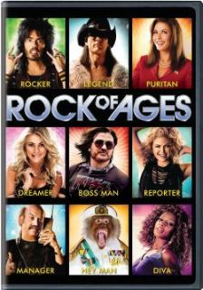 Rock of Ages DVD New Julianne Hough Diego Boneta Tom Cruise Mary J 