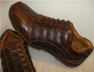 Steve Madden Mens Shoes Brown Lace Up Sz 7 5 M