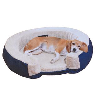   Small Inflatable Soft Fleece Washable Adjustable Dog Air Bed