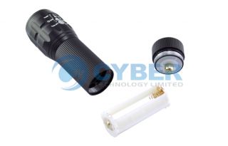 Adjustable Zoom Focus LED Flashlight Camping Lamp Torch