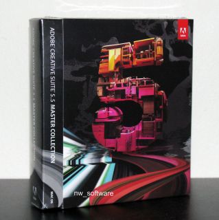 Adobe Creative Suite 5 5 Master Collection for Mac CS5 5 Part Number 