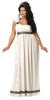 01688 New Olympic Goddess Greek Sexy Elegant Halloween Costume Plus 