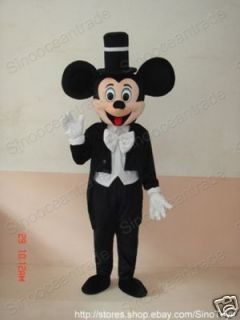 Mickey Mouse Tuxedo Adult Size Mascot Costume Clothing