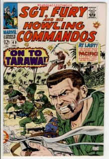SGT FURY and His Howling Commandos #49.(1963 series)