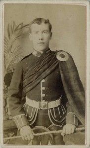 CDV Argyll Sutherland Highlander Pietermaritzburg C 1880 Zulu War 