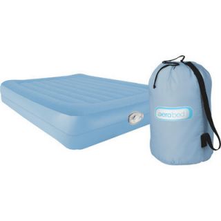 New AeroBed Deluxe Comfort Raised Queen Air Mattress Bed with 