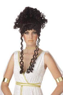 Blonde or Brunette Athenian Goddess Greek Costume Wig