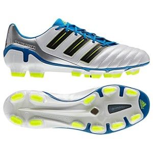adidas g40968 adipower predator trx fg soccer cleats white black blue 