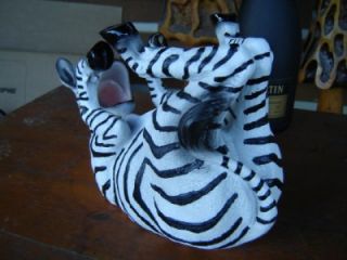 Zebra Wine Bottle Holder Safari Africa Zoo