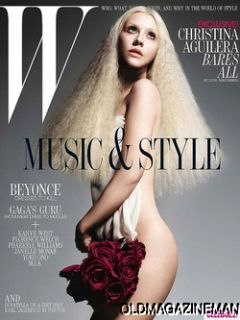 Christina Aguilera w Magazine July 2011 Beyonce Gaga