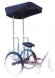 New Sun Adult 3 Wheel Tricycle Bicycle Bike Canopy 45839