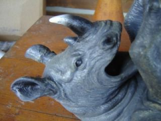 rhinoceros rhino wine bottle holder safari africa