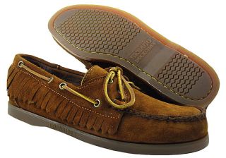New Sebago Mens Abenaki English Tan Casual Oxfords Shoe US 13