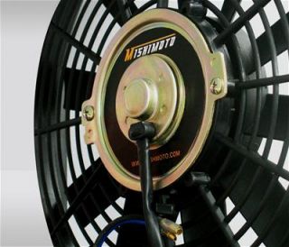 Mishimoto Radiator Fan Electric Single 12 Dia 933 CFM Reversible 8 00 